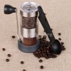 Perfeclan ステンレス ポータブル 手動 コーヒーグラインダー コーヒーミル 実用的 便利グッズ