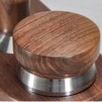 バリスタフィッティング用エスプレッソタンパーエスプレッソディストリビューションツールフラットベース53mm
