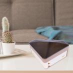  место хранения box контейнер держатель tray фрукты овощи еда снэки Brown 