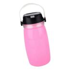  солнечная зарядная система розовый. спорт вода бутылка фонарь кемпинг лампа 