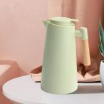 ウォーターウォーマーフレンズギフト用断熱ケトル1Lジャグウッドハンドルライトグリーン