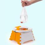  ребенок закрытый наружный orange поэтому. портативный складной тренировка горшок 