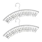  носки маска . сухой побудить совершить поэтому. 20 шт. зажим . прикрепленный 2x сушилка для белья подставка прачечная вешалка 