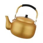  aluminium вода чайник teapot чайник портативный золотой кемпинг уличный 3L