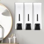  school офис коммерческий белый для 3 камера мыло для рук диспенсер шампунь контейнер 