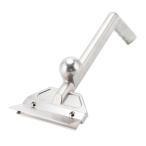 グリルスクレーパー グリドルスクレーパー 耐久性のある フラットトップグリルアクセサリー レストラン、バー、用多機能 40x15cm