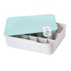  нижнее белье место хранения box PP выдвижной ящик бур nai The - в машине накладывающийся возможный шкаф шкаф бур nai The - голубой крышка 15g крышка 