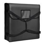 ショッピングピザ 断熱ピザバッグ ピザウォーマー キャリーケース ショッピング アウトドア用 M ブラック