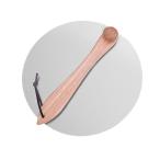 ショッピングピザ ピザヘラ ラウンドステンレススチール 金属ピザパドル パンチーズオーブン用 10インチ