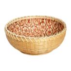  вязаный хлеб корзина бур nai The - корзина, вязаный корзина tray, сладости бумажник фрукты M