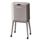 ゴミ箱  二層式 16L ゴミ箱 オフィス 寝室 ドレッサー用 グレー