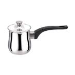 トルココーヒーポット ティーポット ロングハンドルコーヒーメーカー オフィス ピクニック キャンプ用 900ml