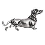 Yahoo! Yahoo!ショッピング(ヤフー ショッピング)全2色 ブローチ 男女用 コサージュ 犬の形 襟のピン  衣装アクセサリー ジュエリー   - 白