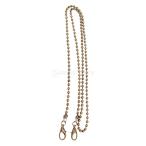 Yahoo! Yahoo!ショッピング(ヤフー ショッピング)チェーン ショルダー チェーン 持ち手 ハンドル バッグ バックル 金属 120cm長さ 交換用 財布 ストラップ 修理部品   - ブロンズ