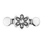  кардиган свитер зажим платье шаль японский костюм воротник зажим Vintage оборудование орнамент цветок Class p