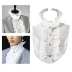 Yahoo! Yahoo!ショッピング(ヤフー ショッピング)ビクトリア朝スタイルホワイトスタンドフリル襟女性取り外し可能な襟ハーフシャツブラウスの襟の完璧なセーターと襟服