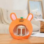  Novelty заяц мягкая игрушка шляпа костюмированная игра шляпа зима собственный .- фотография фотосъемка для реквизит 