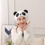  роскошный . Panda. шляпа зима теплый поверхность белый Novelty headgear на фото реквизит party костюм 