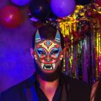  японский демон маска Novelty костюм маска танцы машина ni bar Thema party красный 