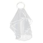  свадьба свадебный вуаль цветок головная повязка party вуаль волосы lease женский head деталь белый цветочный ga-