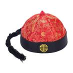  China. Восток. шляпа оборудование орнамент "конский хвост" имеется театр украшать Thema party красный . чёрный 