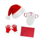  Santa Claus. .. покрытие DIY поверхность белый Рождество шляпа ролевая игра Hori te- машина ni bar красный перчатки 