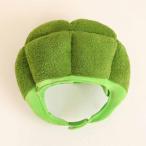  полный headgear колпак брокколи оборудование орнамент шляпа фестиваль костюм колпак head одежда овощи шляпа 
