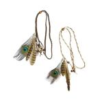 2 個入り 羽根飾り カジュアルギフト 