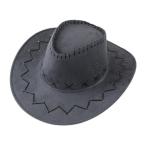  Kids Western kau Boy kau девушка шляпа украшение солнечный шляпа девочка мужчина Rodeo Halloween серый 