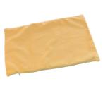 柔らかいビロードの無地投げ枕カバークッションケース黄色