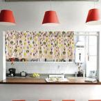 カフェウィンドウカーテンセミシェーカーキッチンカーテンティアフォレストフェアリー -  137x76cm