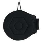 360度ソフト回転クッションカーシートスイベルチェアパッドブラックダイヤモンド