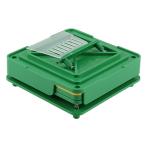 100 дыра. ручной Capsule. заполнение машина. пустой. Capsule. примечание вход. тарелка. зеленый 