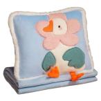  путешествие покрывало pillow складной compact для бытового использования самолет женский голубой 