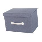  европейская одежда место хранения сумка корзина Cube с чехлом книга@ кукла для ткань покрывало серый 26.5cm
