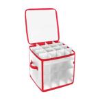 クリスマスオーナメントホルダー クリスマスデコレーションオーガナイザー ホリデーオーナメントコンテナ くるみ割り人形ボール用クリスマス収納コンテナ