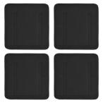 二段ベッド用ラダーパッド 4枚 ソフト二段ベッド用ラダーカバー ラダーは含まれません ブラック