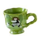 磁器コーヒーマグモーニングカップファッションコンテナ脚付きハンドルティーカップジュースミルクカップ結婚式カフェホーム日常使用