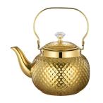  нержавеющая сталь сталь teapot -тактный -veto верх безопасность чайник отель ресторан кухня Gold 