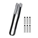 窓用ブラインドクリーナー ダスターブラシ ハンドヘルド キーボード用ダストリムーバー オフィス用 ブラック