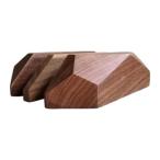 縦型ノートパソコンスタンド、デスクトップスタンド、パッド入り、木製、省スペース、タブレット用、安定した2スロット多目的ノートパソコンラックストレージ