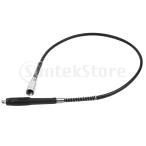 延長コード シャフト 延長コード フレキシブルシャフト 電動研削盤用 黒 研削盤ツール 1本入り