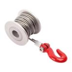 RC servo u -дюймовые колесные диски 1/10 крюк имеется легкая установка metal лебедка servo spool выше комплектация детали 25T D90 D11 SCX1