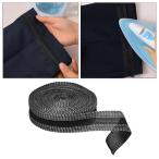ズボンの端はズボンの衣服の口のペーストの黒のための鉄の粘着性の裾のテープを短くします