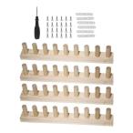  из дерева вязальная машина сборка простой повторный использование возможность настройка возможность зонт .. покрывало вязальная машина 4 секция 