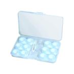  путешествие 6 пара контактные линзы кейс комплект контактные линзы . чистый . сохраняет прозрачный голубой 