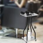 ショッピングヘアスタイリングツール サロントレイカート キャスター付き ヘアスタイリスト 美容師 プロフェッショナルサロントロリー クリア