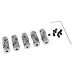  металл Cardin joint Gin bar муфта rc. машина поэтому. карданный шарнир 3x3.17mm