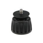  штатив пара шиповки моно Pod 1/4 дюймовый 3/8 дюймовый соответствует предотвращение скольжения резина пара 37mm универсальный черный 