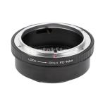 Flameer линзы адаптор Canon FD линзы - NEX E NEX-3 NEX-5 NEX-VG10 камера корпус черный + серебряный 